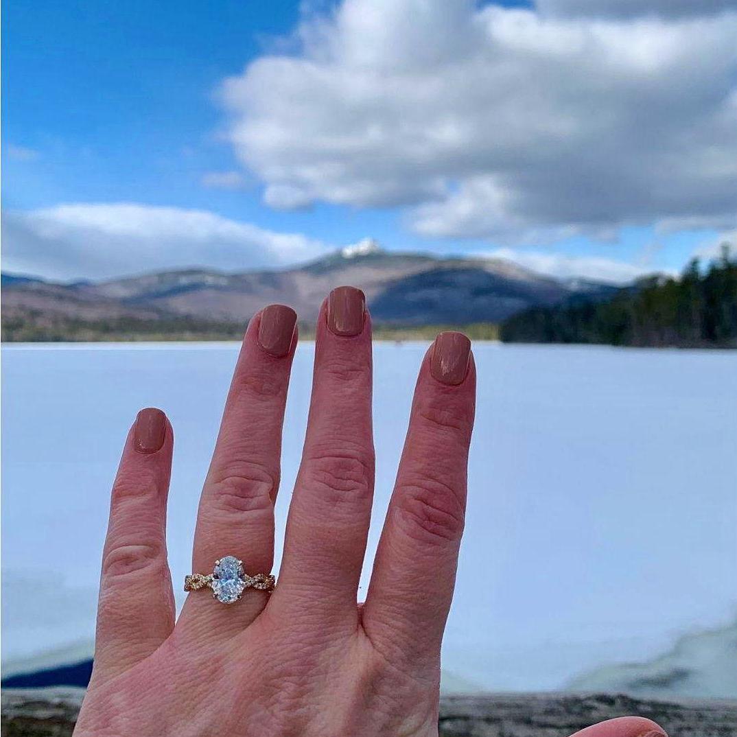 Lake Chocorua, New Hampshire, February 2025