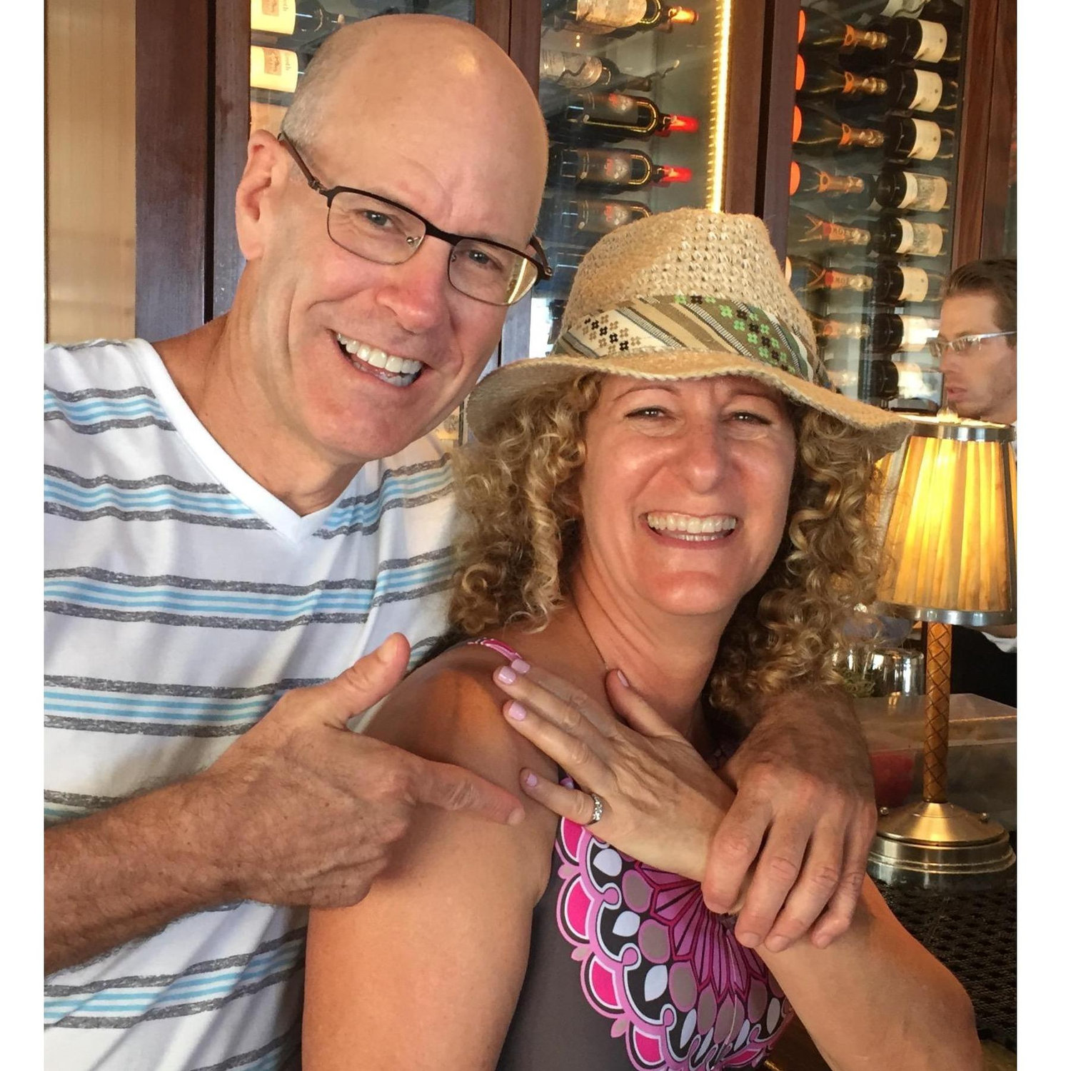 Our engagement on Catalina Island!