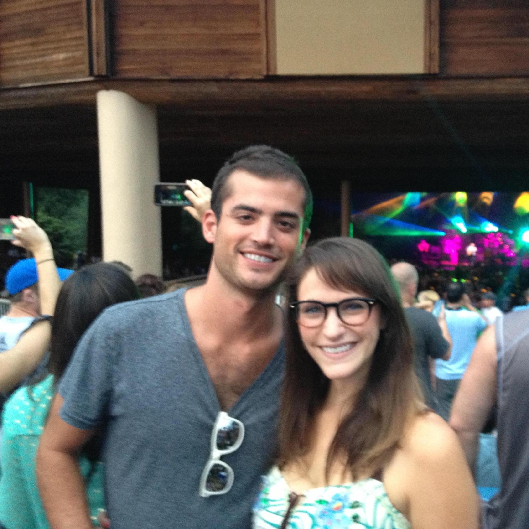 First real date in DC in 2013! We went to Wolftrap to see Umphrey's McGee!