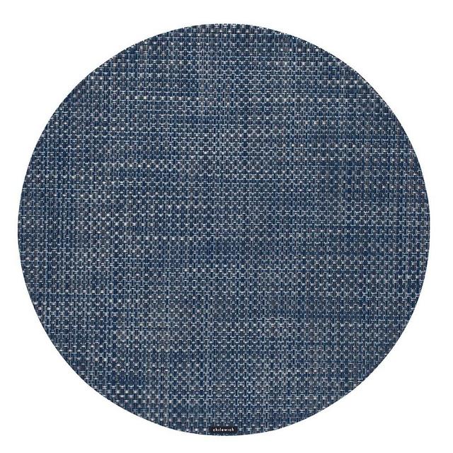 Chilewich Basketweave Place Mat, Denim