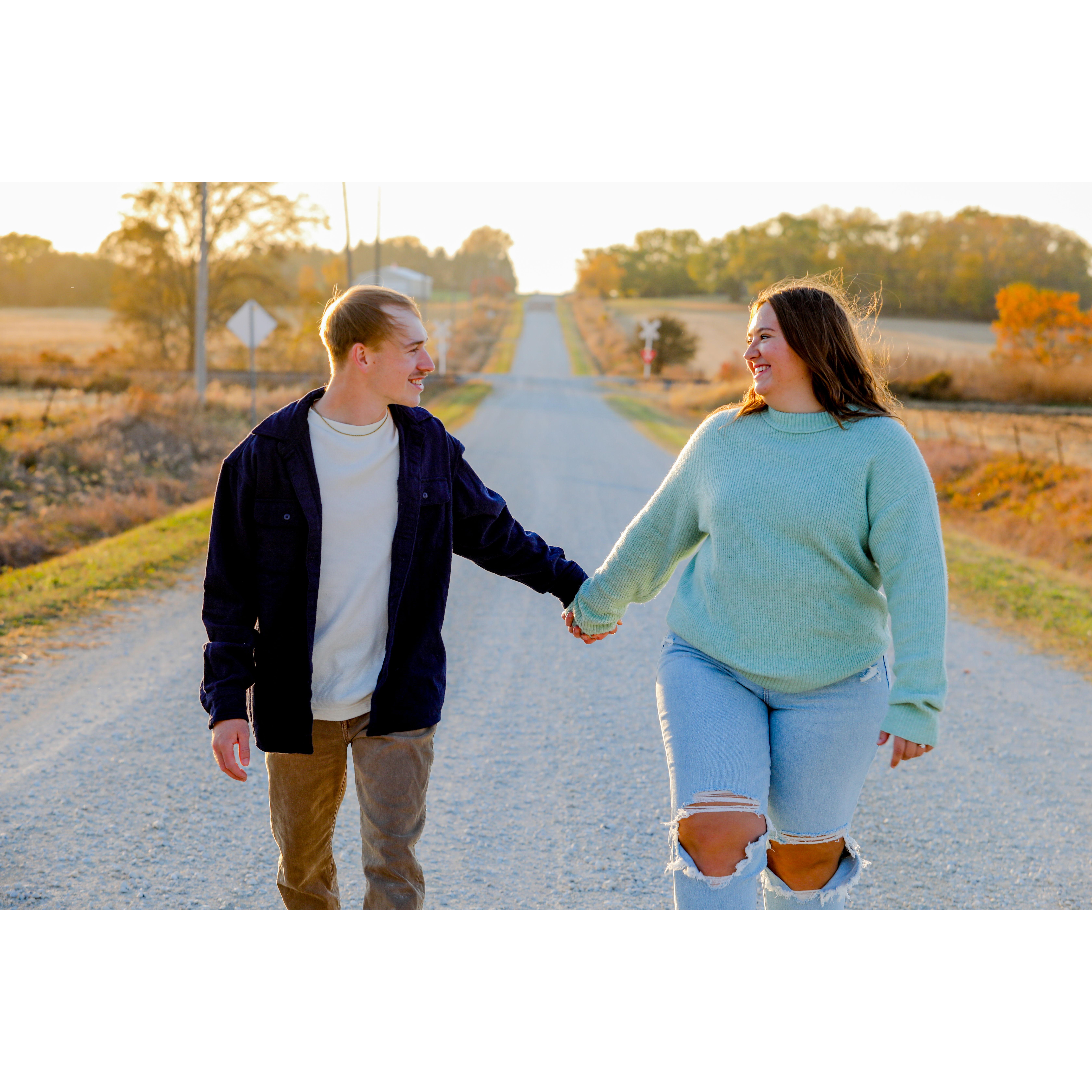 Photo we loved from our engagement session!