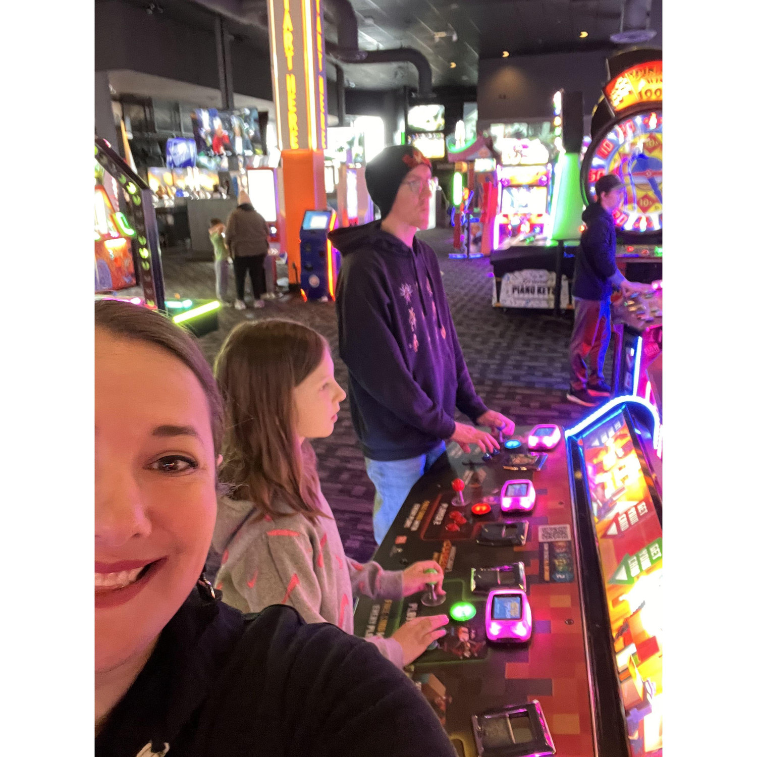 Fun at Dave and Buster's