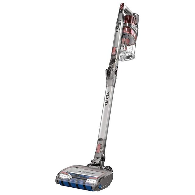 Shark IZ483H Vertex DuoClean PowerFins Lightweight, Pet, Anti-Allergen, Double Battery, Cordless Stick Vacuum, 90 180 Degree Bend Flex, 120min runtime, Rosewood
