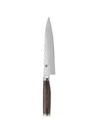 Shun Premier Serrated Utility Knife, 6 1/2"