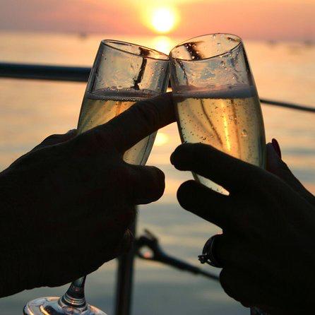 Bottle of Champagne in Room on Cruise