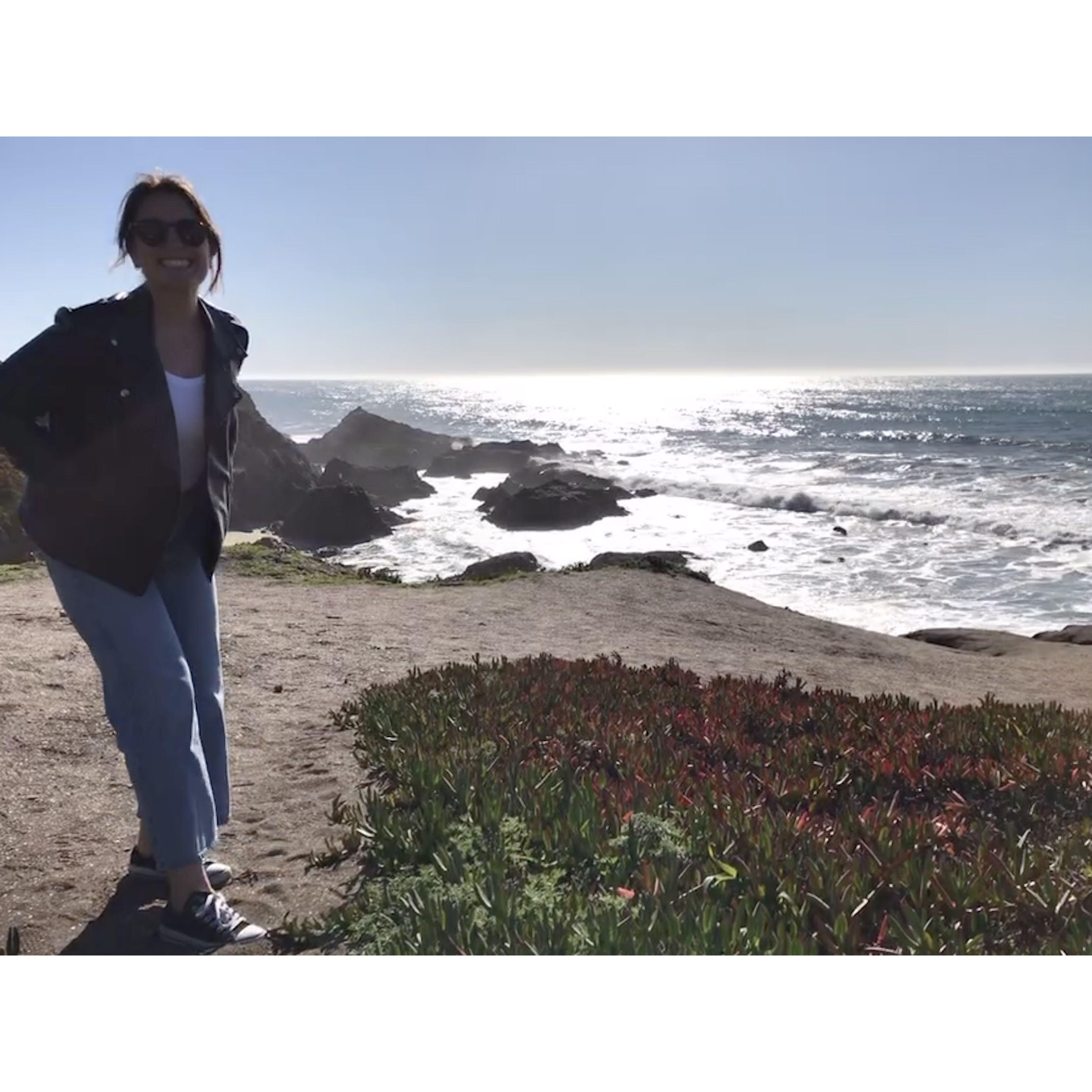 First date at Bodega Bay!