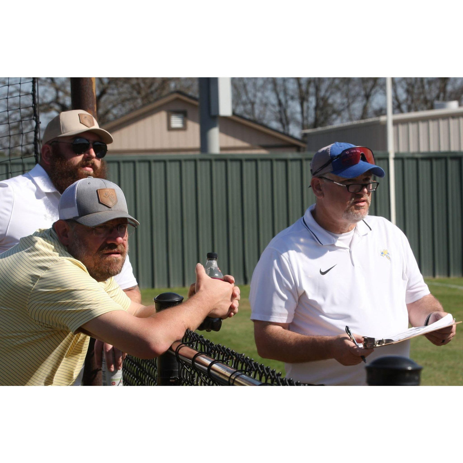 Just chatting it up with Dave while watching Lexi play!