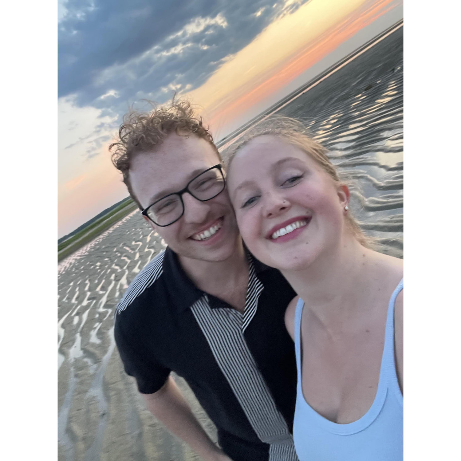 The day we got engaged at the Cape!!!