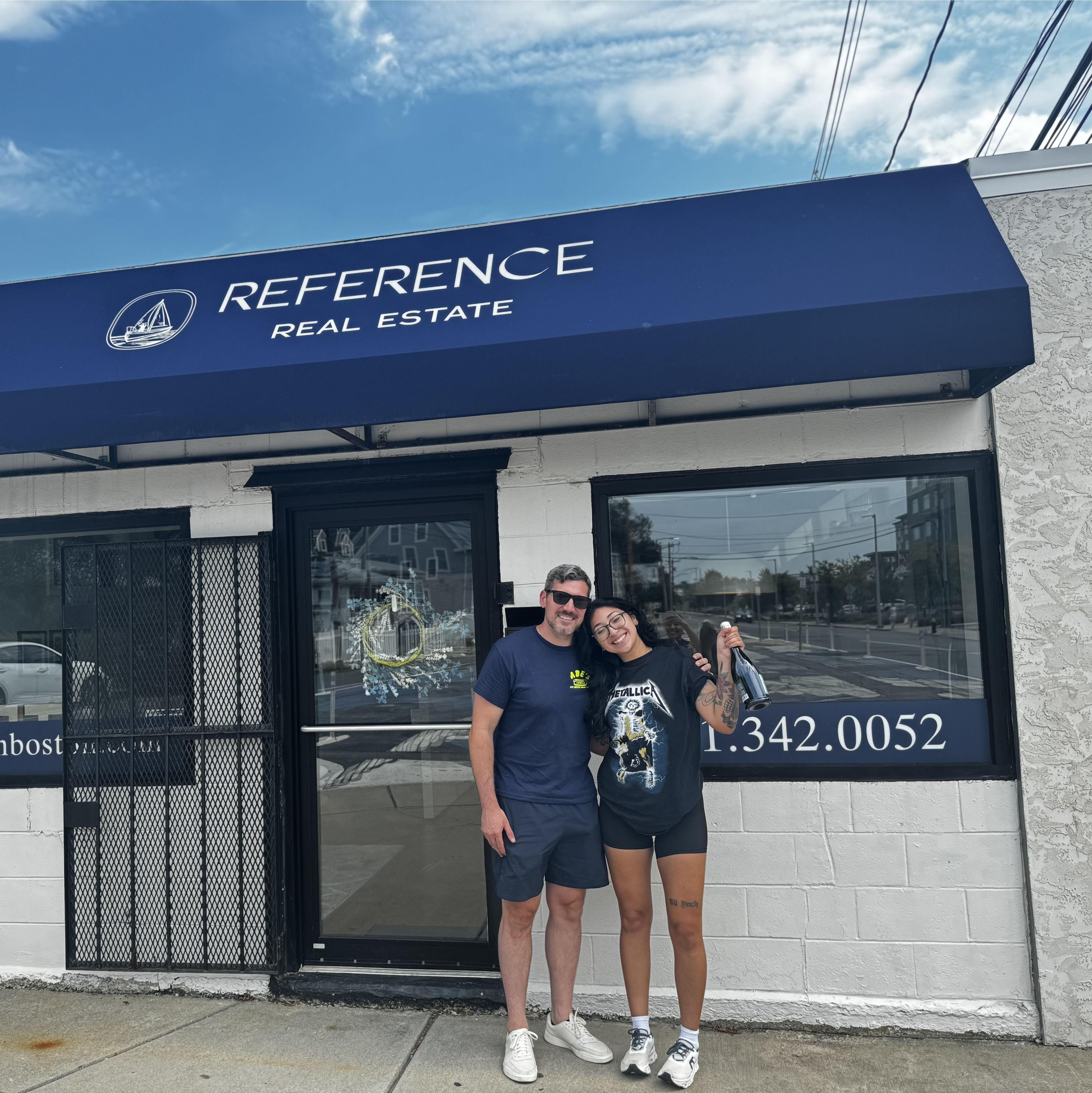 bought our first place together