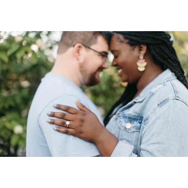 One of our engagement photos - July 2021