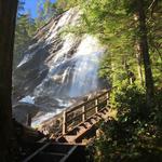 Barclay Lake and Bridal Veil Falls