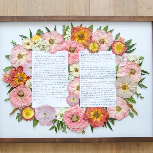 Wedding bouquet preservation