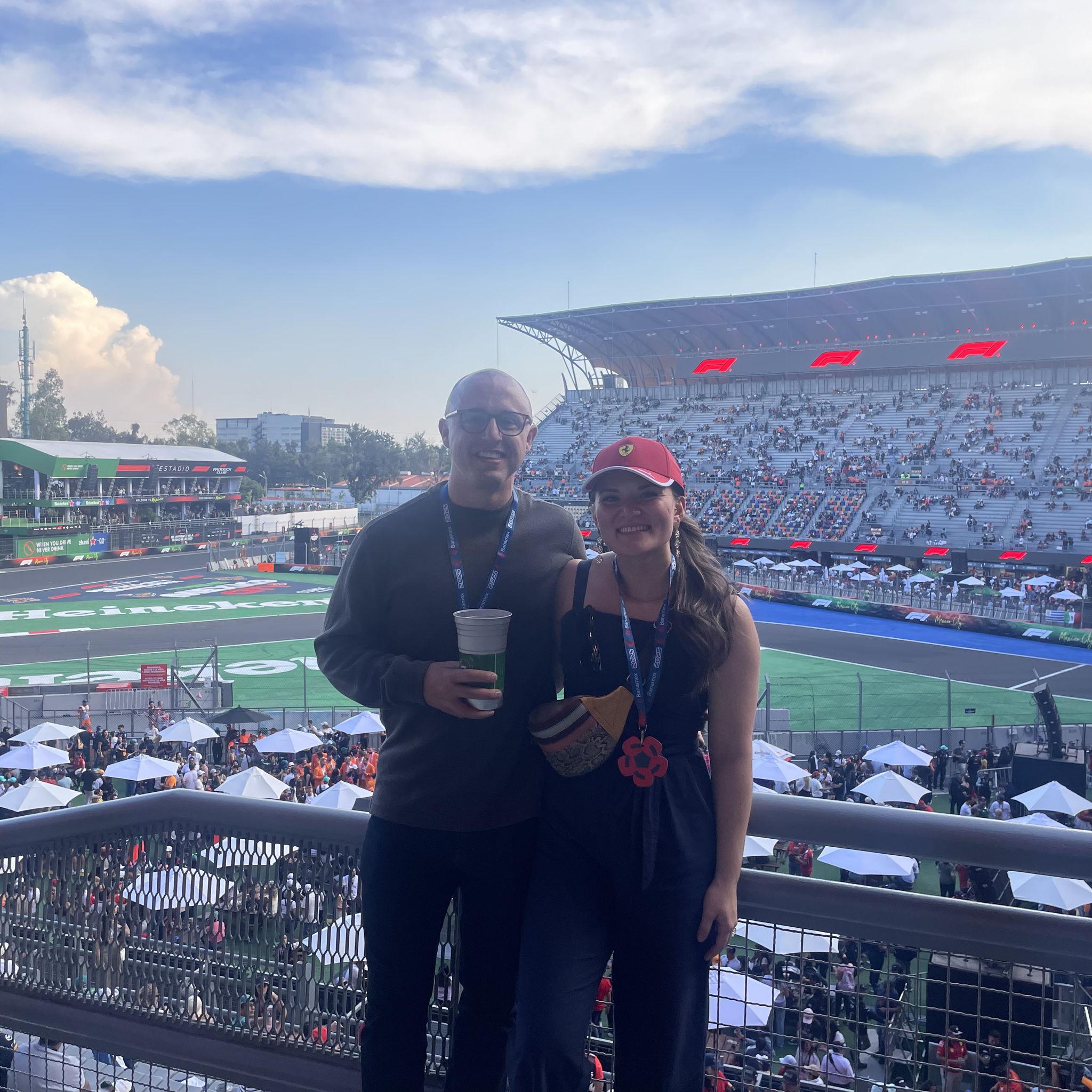 Our first F1 race in Mexico City