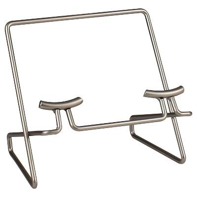 Product description page - Spectrum Euro Cookbook Holder - Satin Nickel