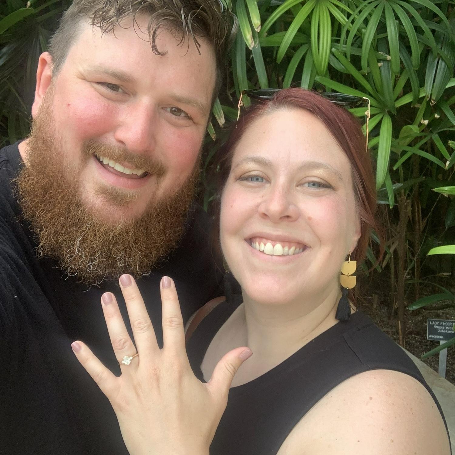 She said Yes!