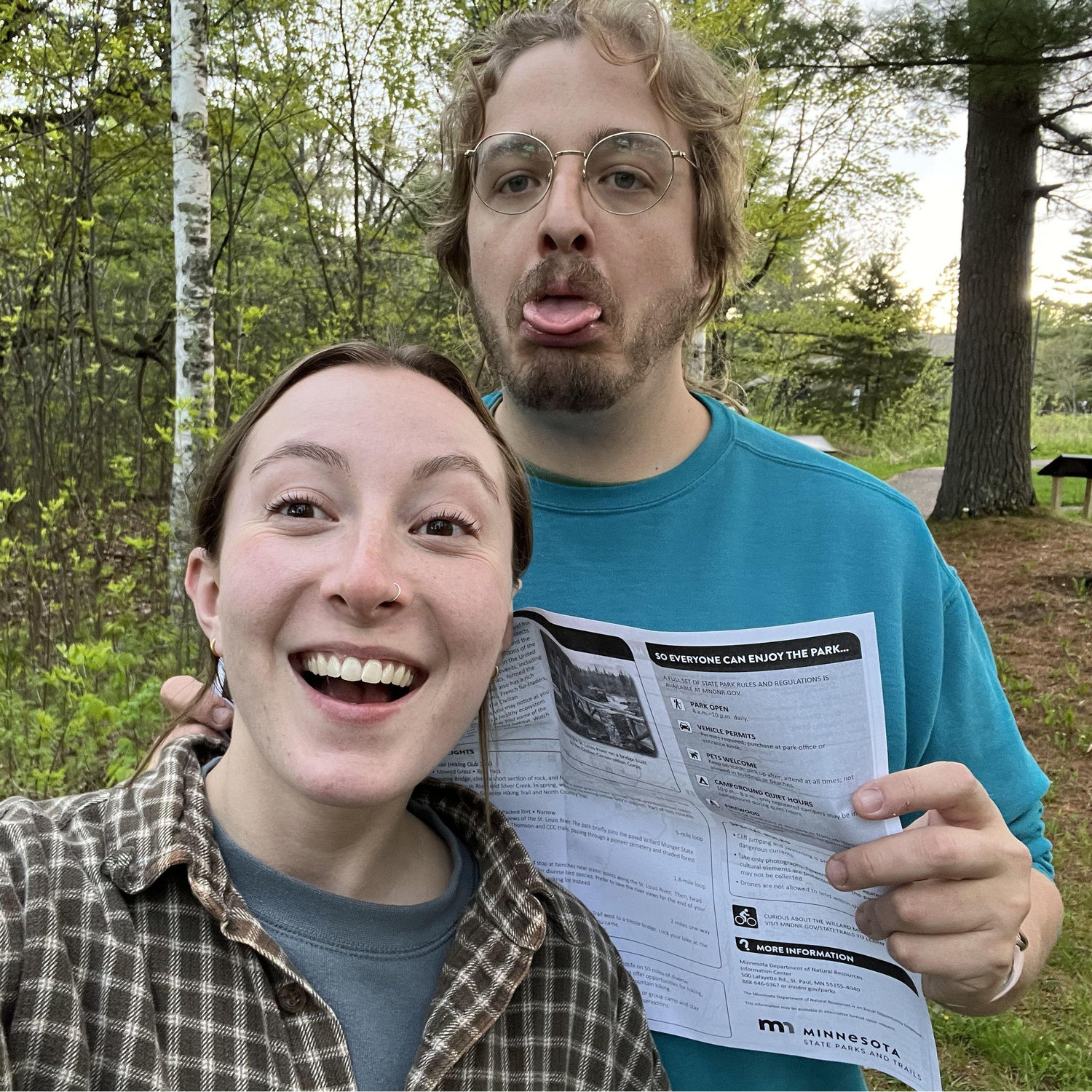 Our first trip together: a road trip to Duluth and Marquette to camp, visit breweries and hike.