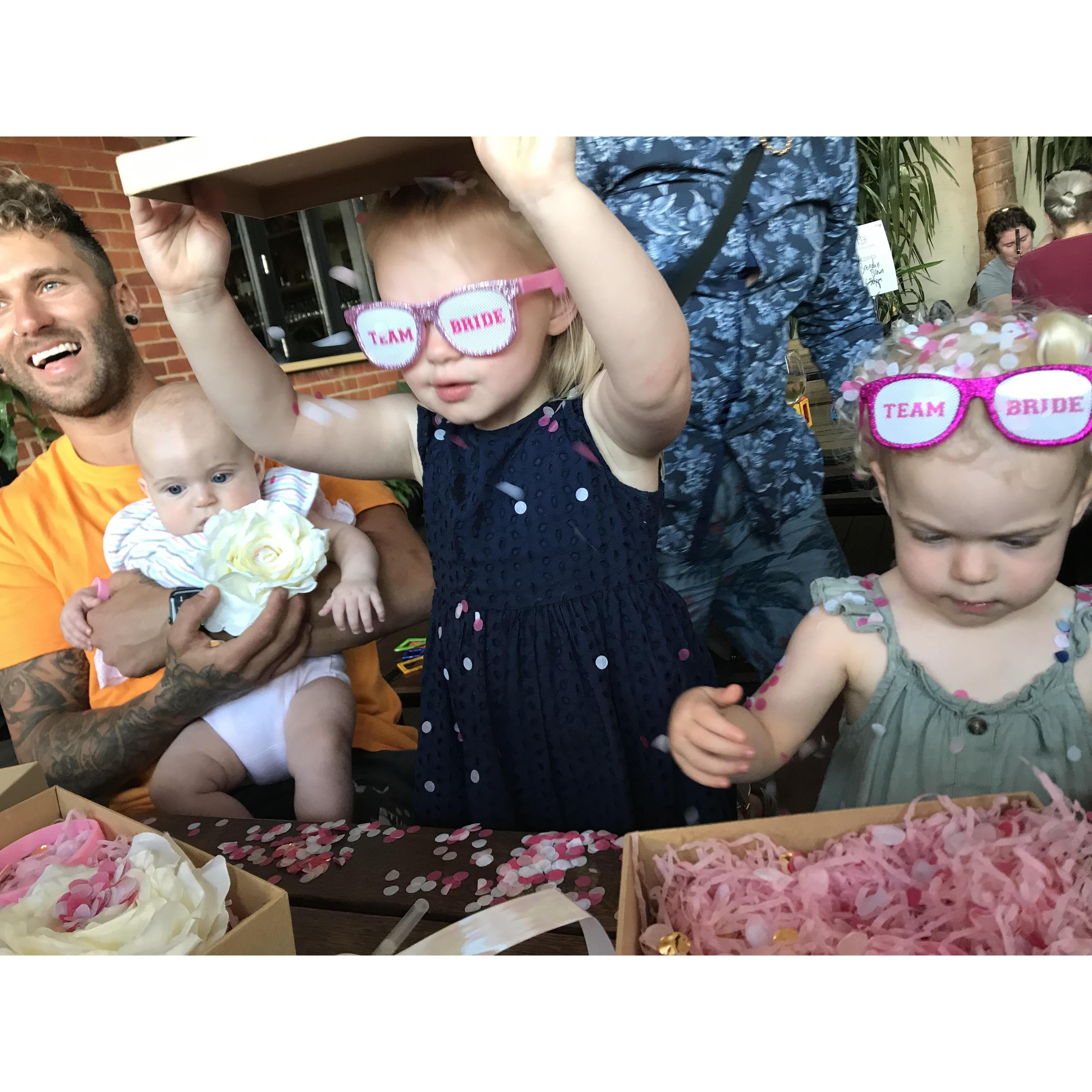 THE BROWN FLOWER GIRLS