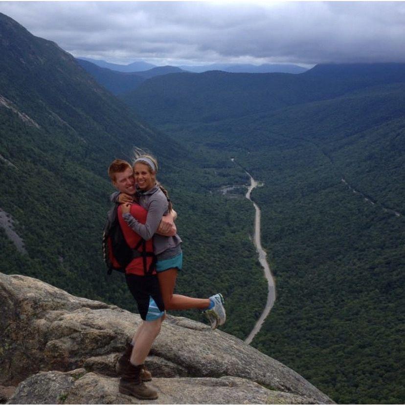 2014 - First hike together in NH