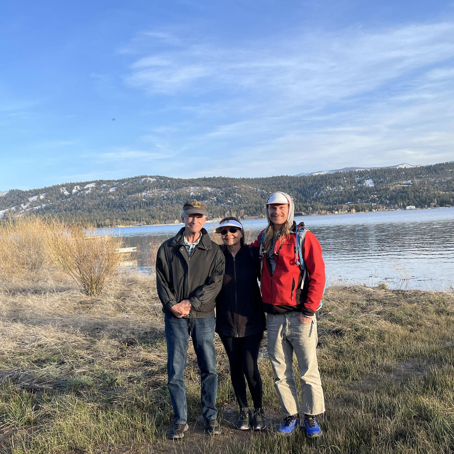 Big Bear Lake, Michael, Vicki and Rick
