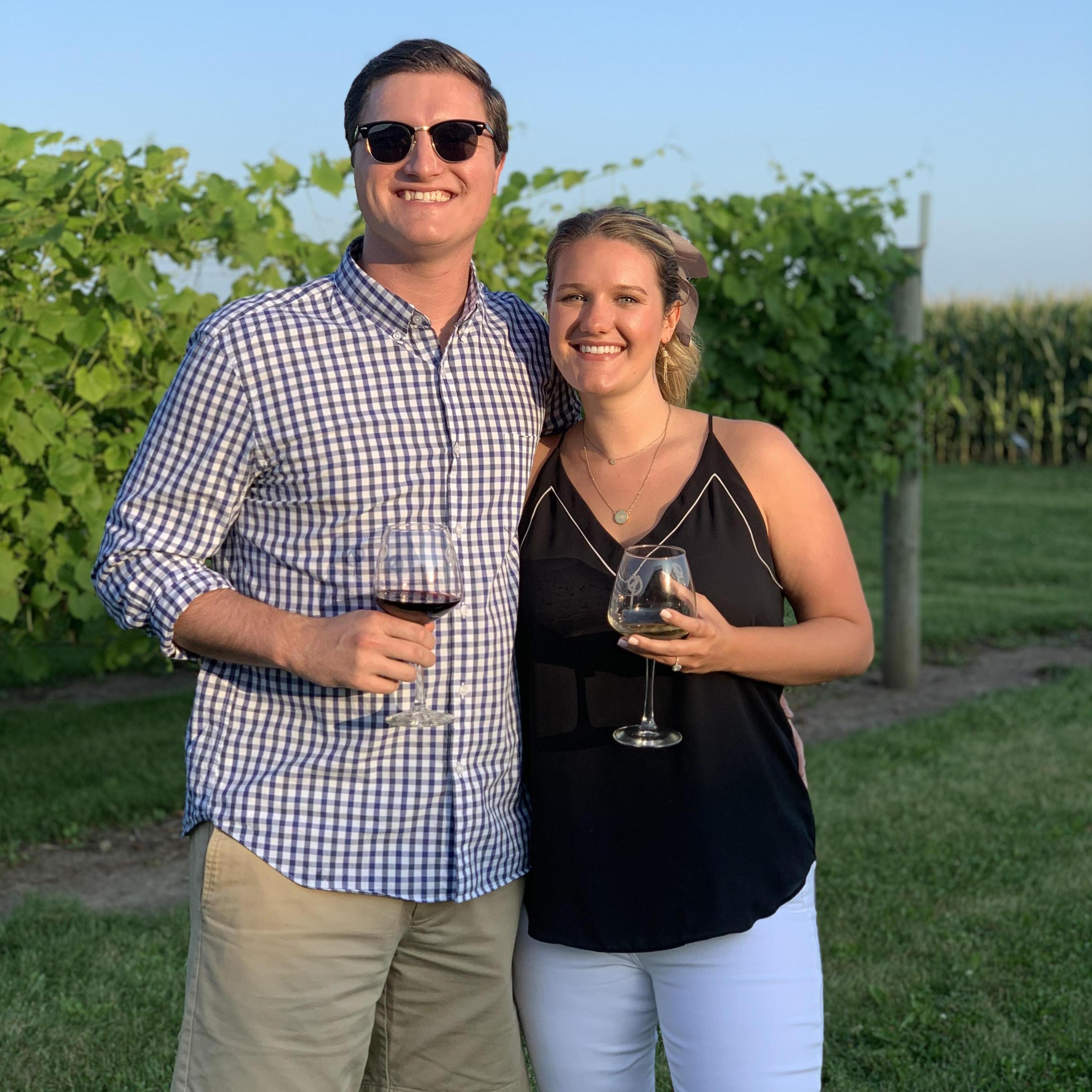 Enjoying Rochester, MN, where we currently live. Anthony works as a Brand Manager at Hormel Foods in Austin, MN and Claudia works as a Recruiter at Mayo Clinic in Rochester.