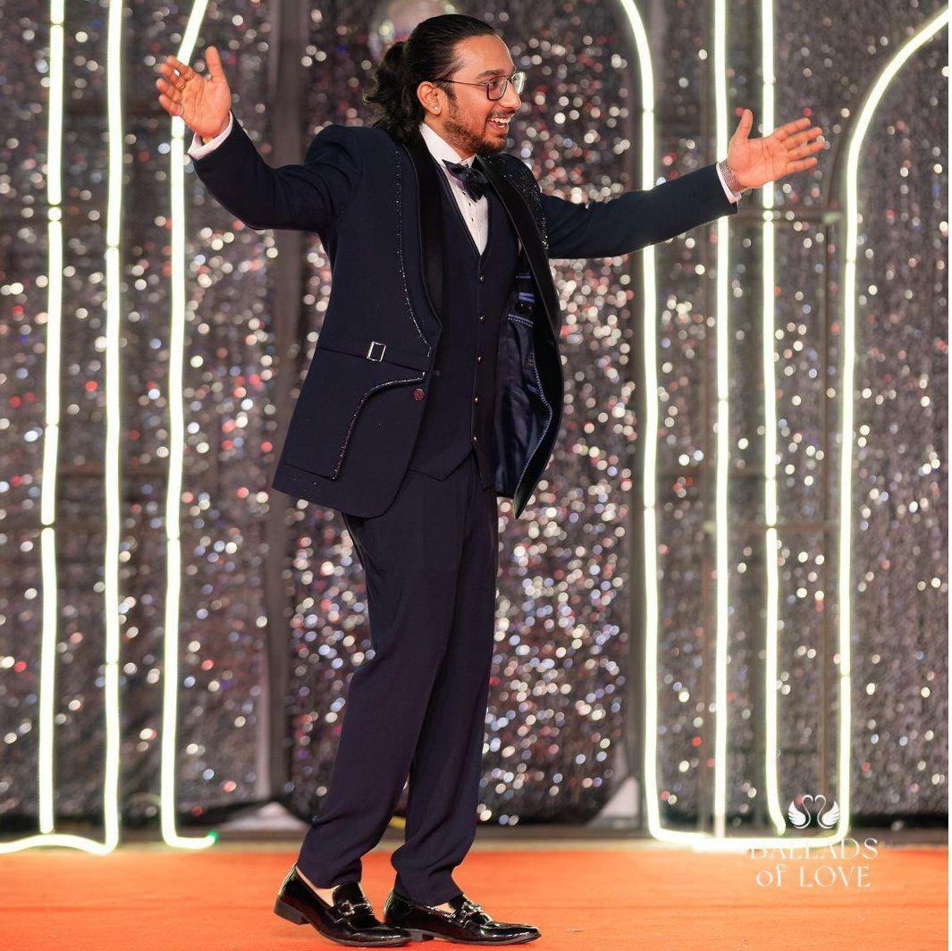 When he surprised me with a solo performance, didn't know he had moves like that!