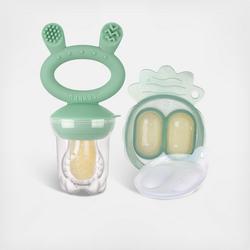 Haakaa 2-Piece Mini Freeze-N-Feed Set
