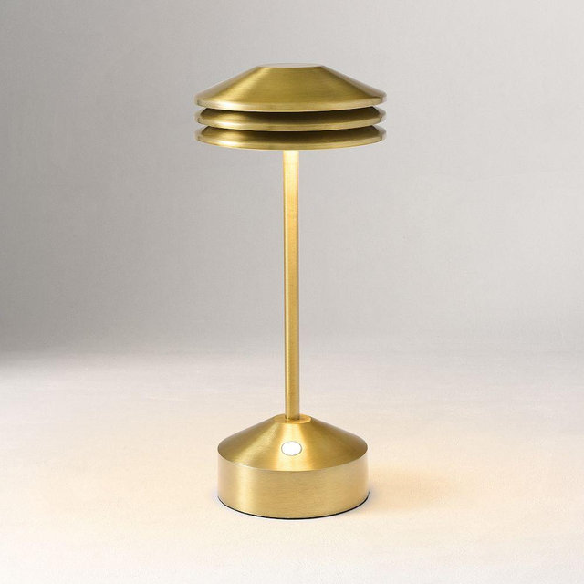 Marcus Samuelsson LED Table Lamp, Antique Brass
