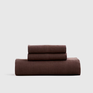 European Linen Fitted Sheet Set - Queen