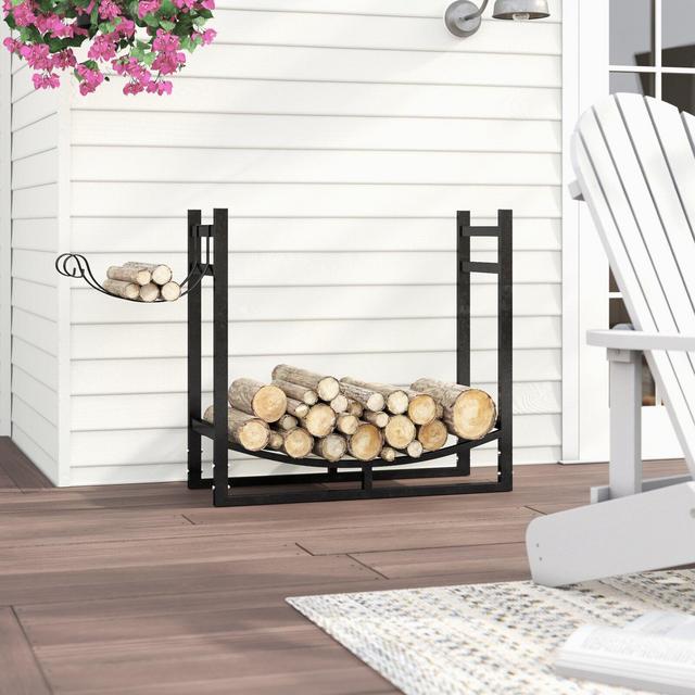 Bellatrix Firewood Log Rack with Kindling Holder