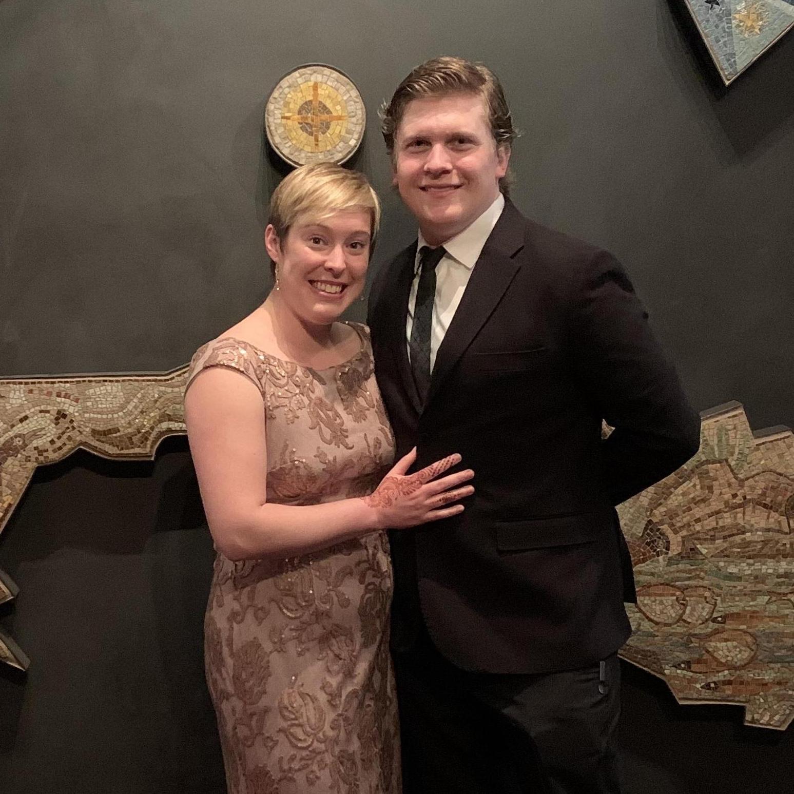 At Colt and Vinita Castner's wedding