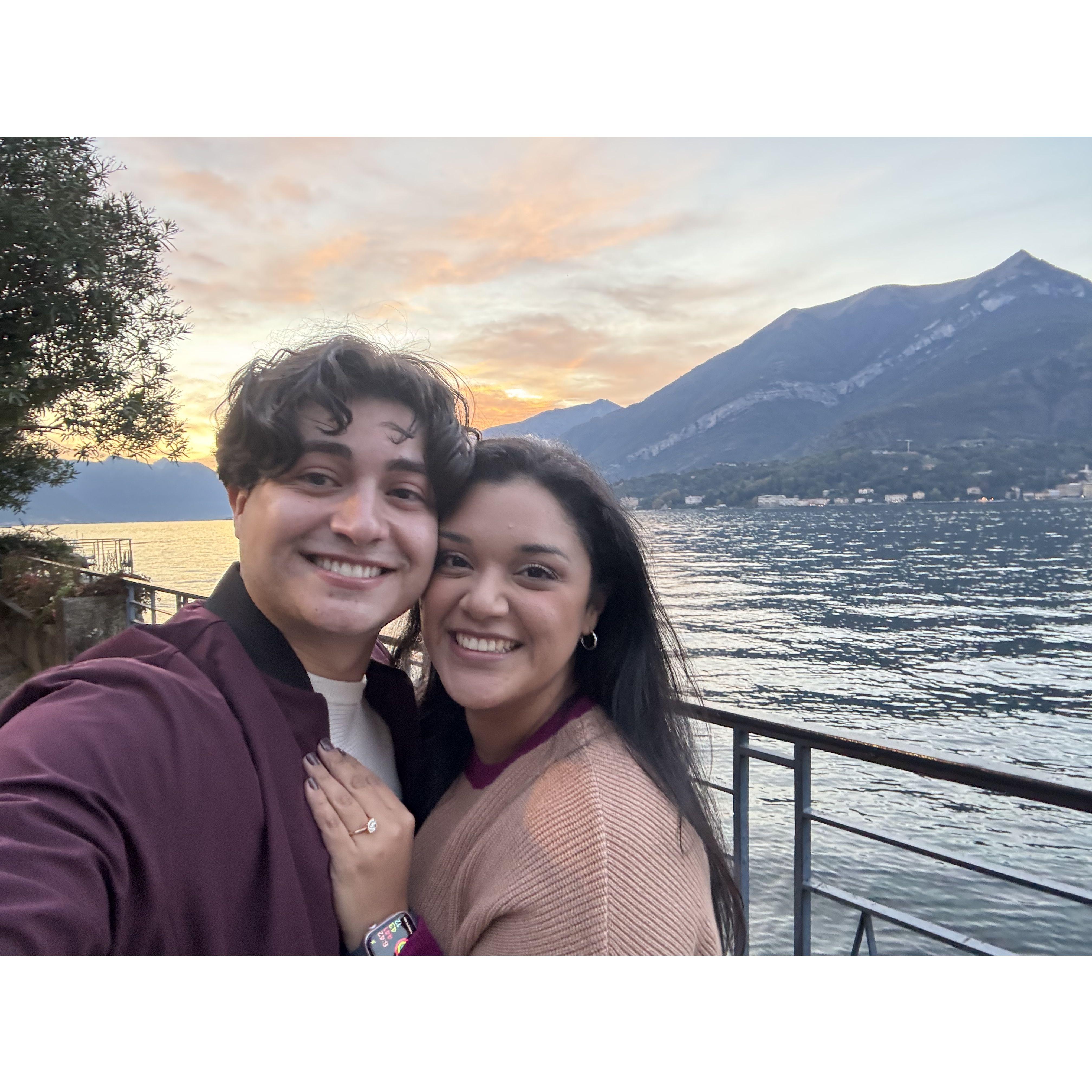 She said yes!