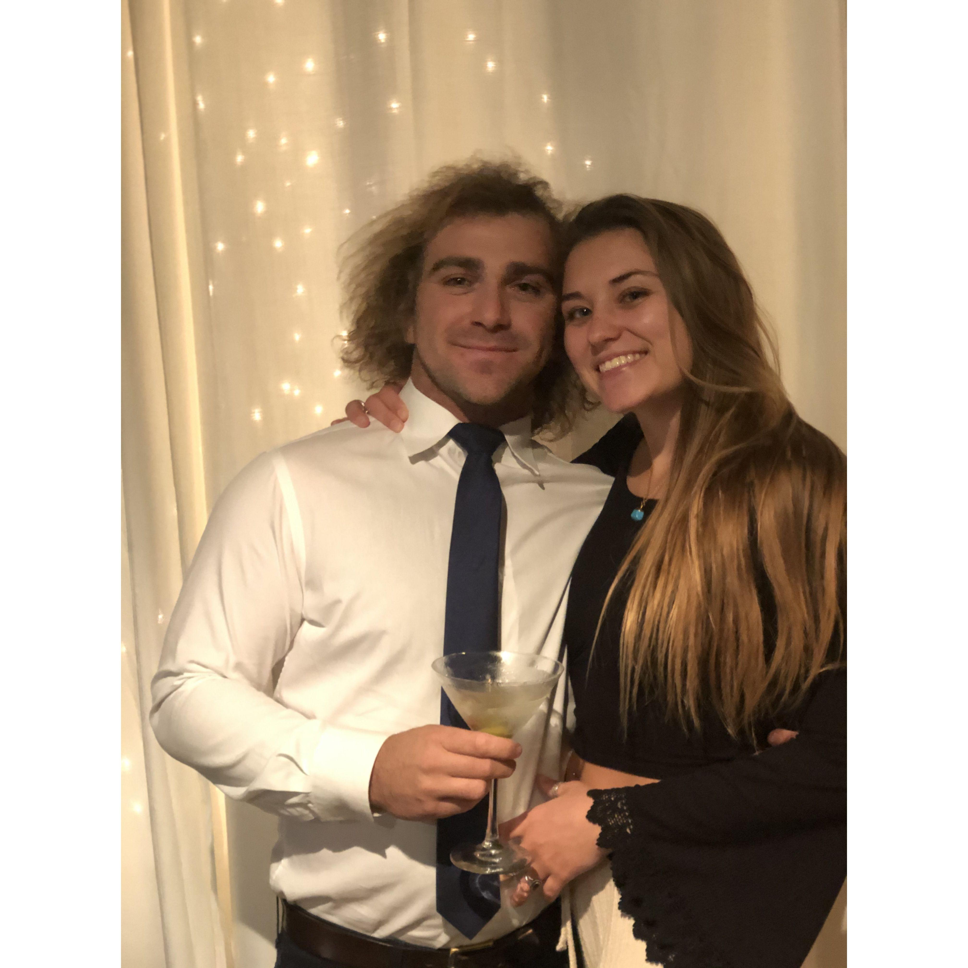 We hosted an intimate dinner party to ring in NYE 2021