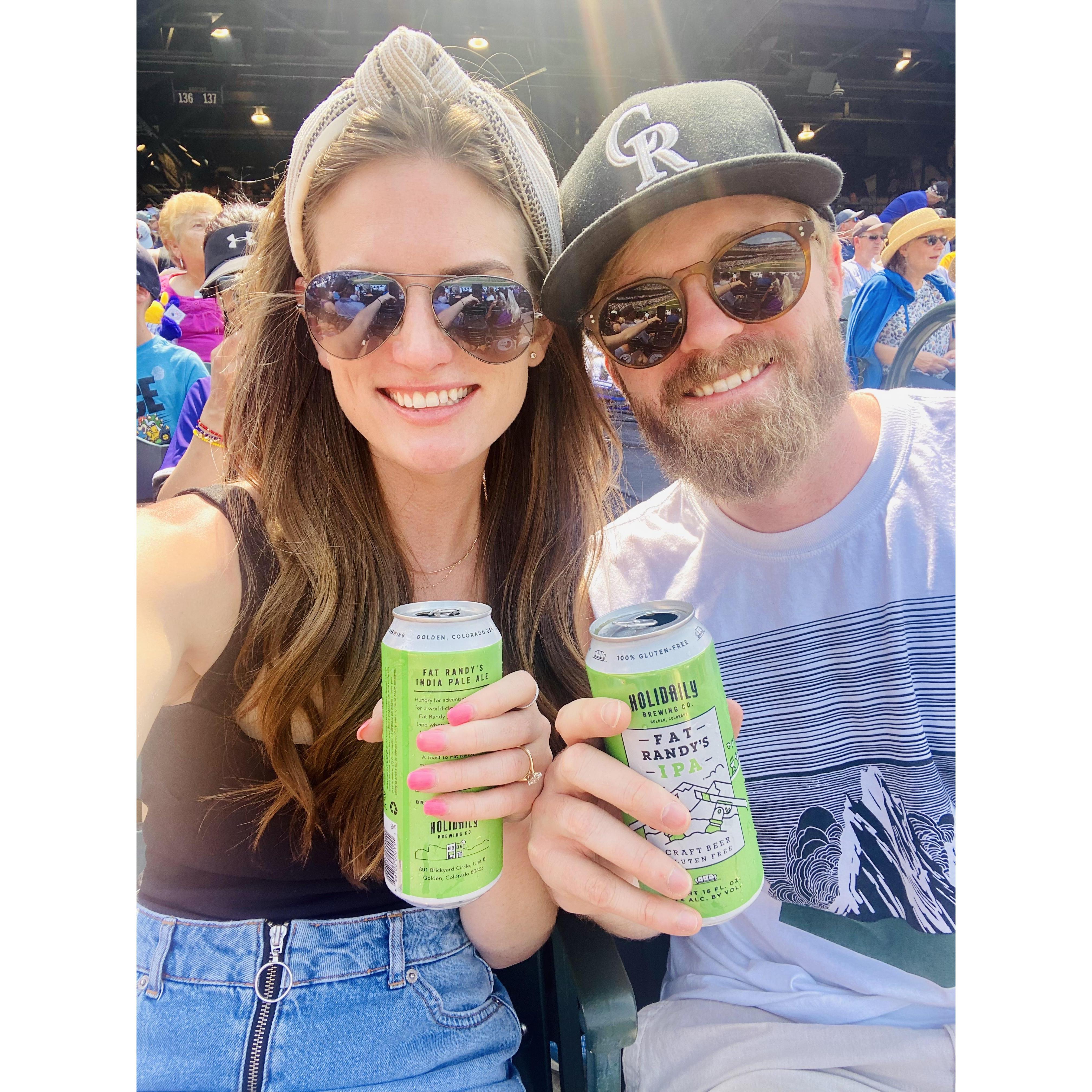 2021: cheered on the Rockies