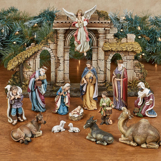 Nativity set