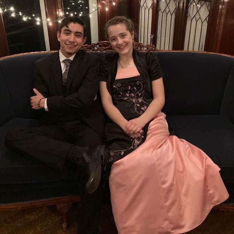 Freshman year, Liam asked Marie to formal...
Not for the last time...