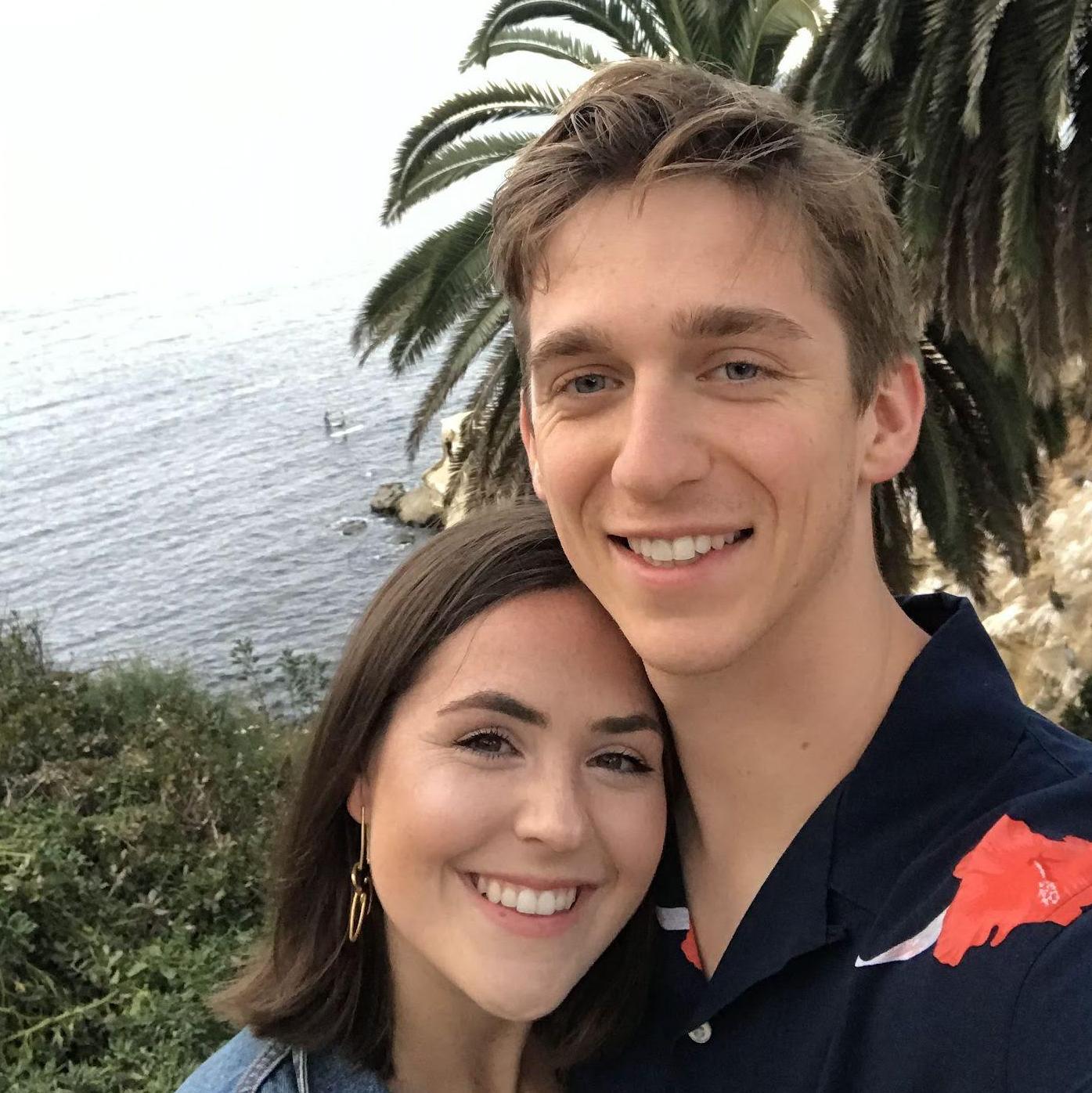 Our first weekend out of the state, in La Jolla Cove for our first anniversary. 8/10/2019