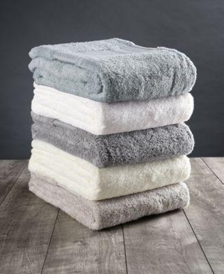 Turkish Organic Cotton Pack Hand Towels, Set of 2 - Light Green