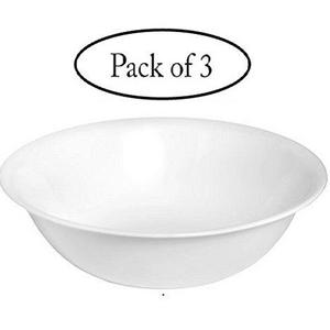 Corelle Livingware 2-quart Serving Bowl Winter Frost White (3)