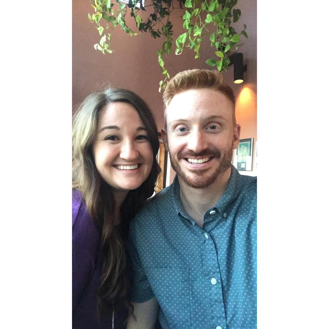 First time introducing Greg to Megan's favorite restaurant, Fajitas!