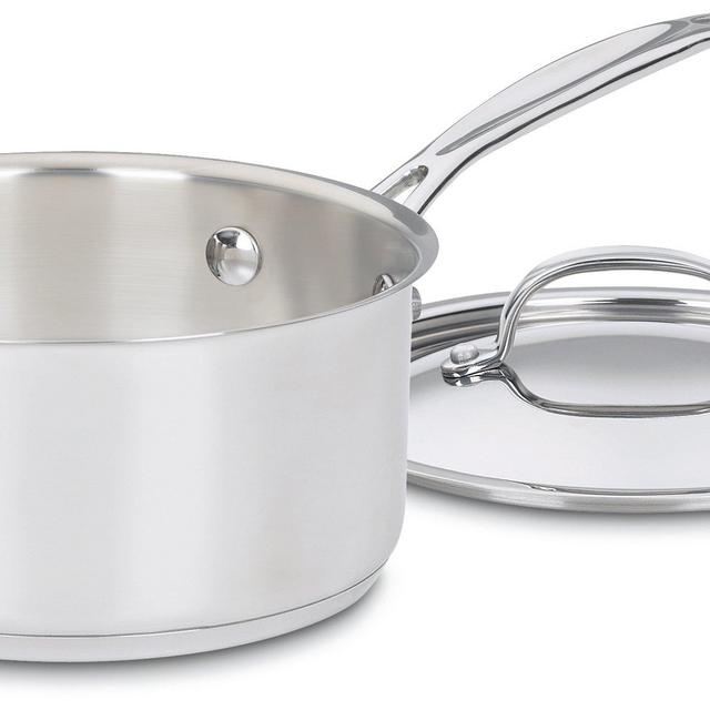 Cuisinart 719-18 Chef's Classic Stainless 2-Quart Saucepan with Cover