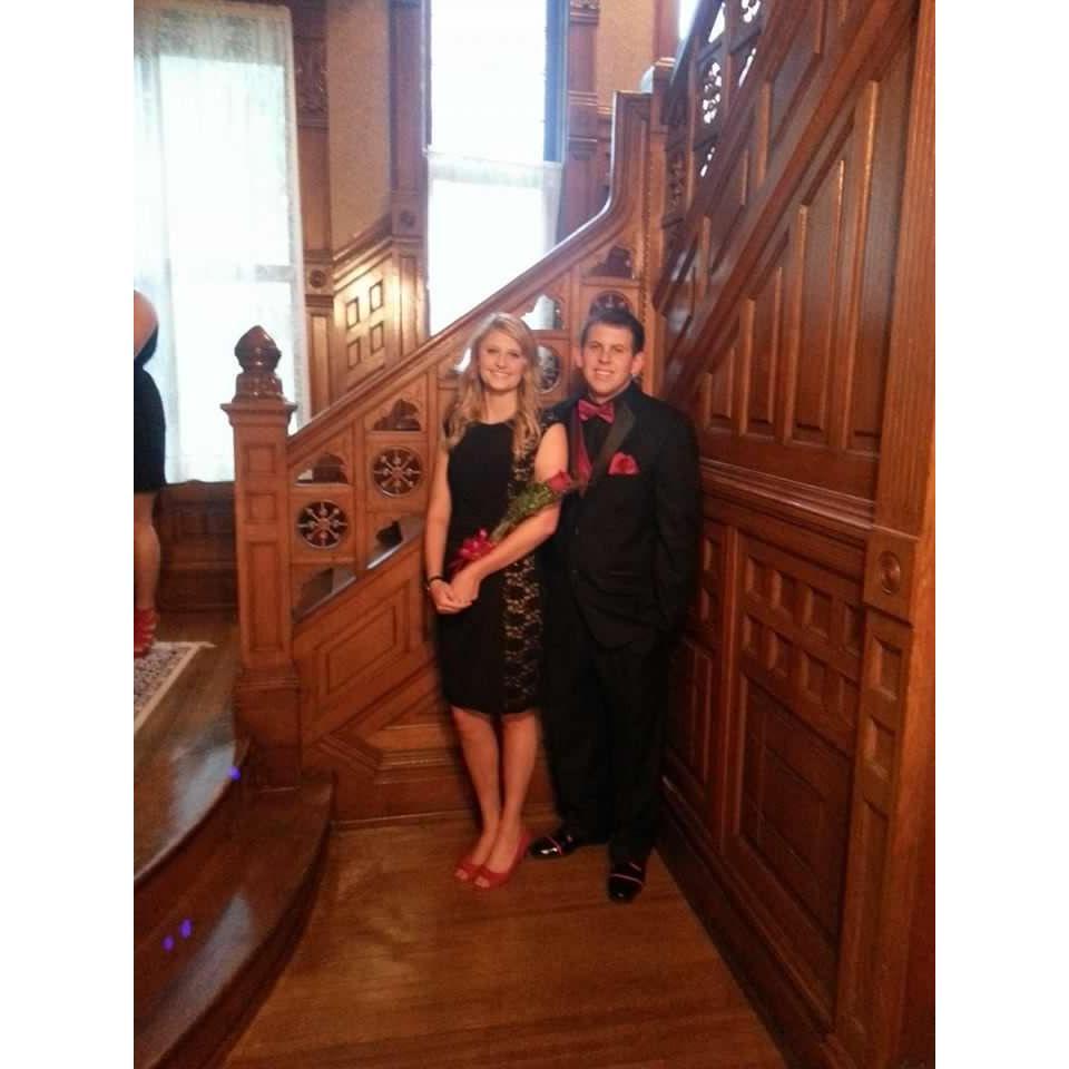 Senior homecoming court