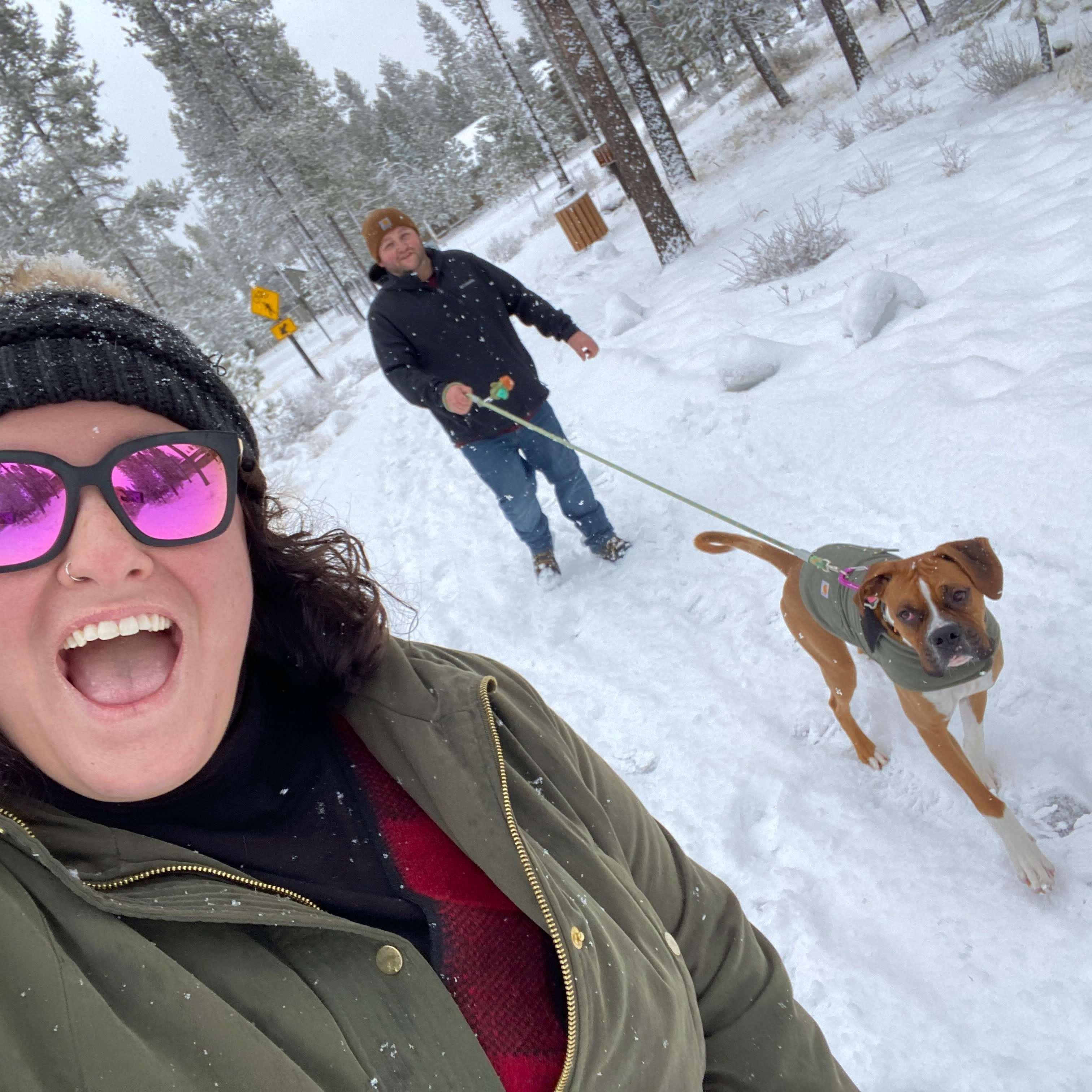 December 13, 2020. Sunriver Trip for some fun in the snow.