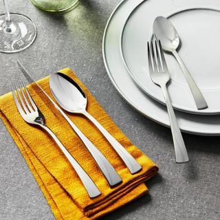 Bellasera Polished 45-Piece Flatware Set, Service for 8