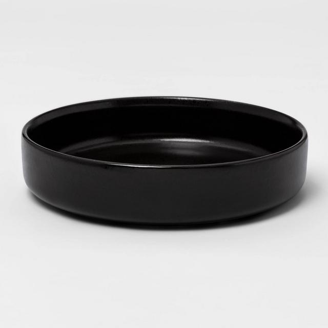 49oz Porcelain Ravenna Dinner Bowl Black - Project 62™