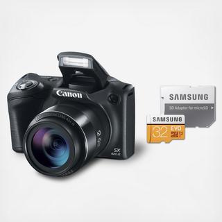 PowerShot SX420 IS Camera with 32GB SD Card