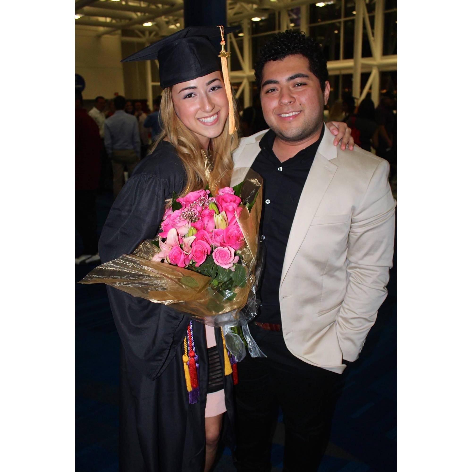 My graduation from nursing school