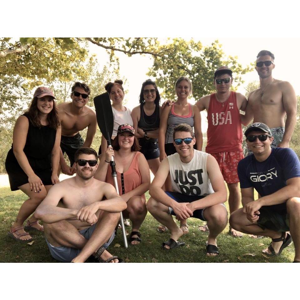 Tubing with friends🌊
