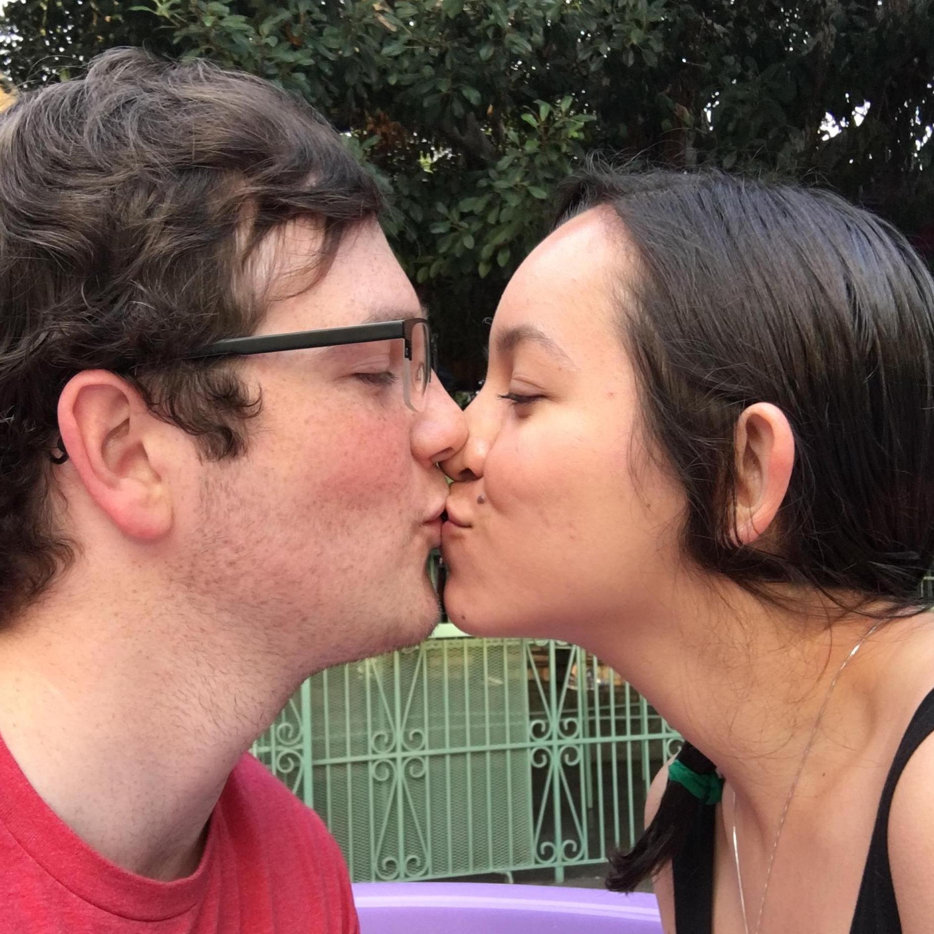 Little did we know we'd be engaged one day later... :)