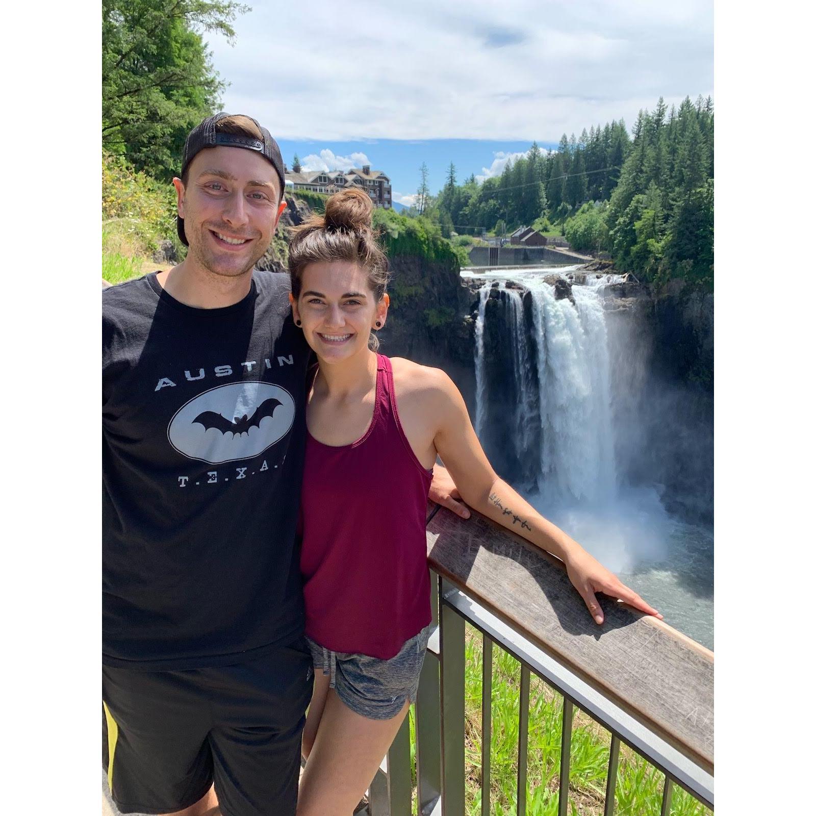 Summer 2019
Visiting Snoqualmie Falls in WA... at the time we had no idea that in a year we would be living 5 mins away from this waterfall!