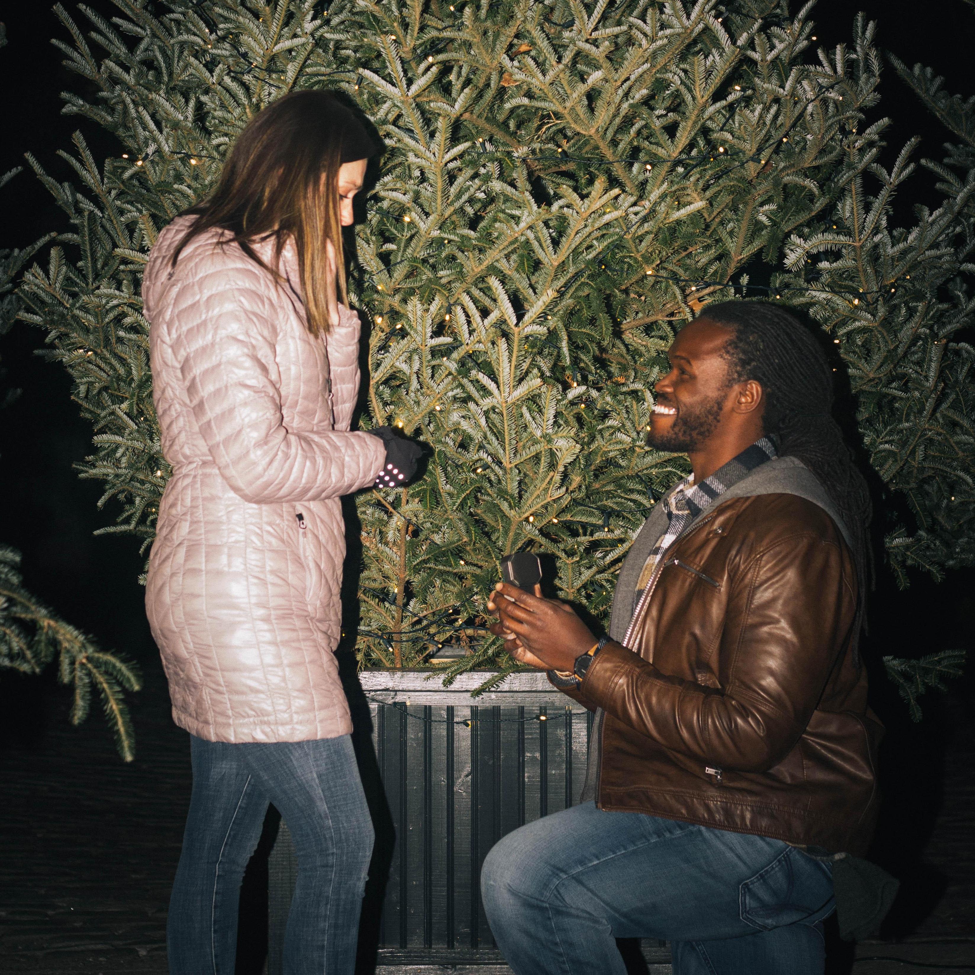 12/06/2017 - We got engaged at Cheekwood